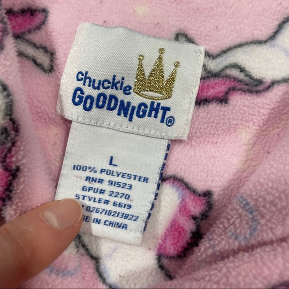 Fuzzy Unicorn Pink Pajama PJ Sleep Pants Shirt Set Cozy Warm Winter - Picture 9 of 12